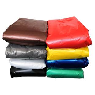 100升加厚4丝物业厨余商家用分类垃圾清洁塑料袋平口红黄蓝绿灰色