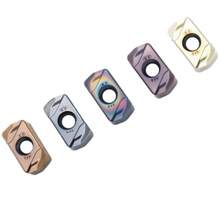 数控双面快进给铣刀片LNMU0303ZER东芝款加工不锈钢钢件铸铁