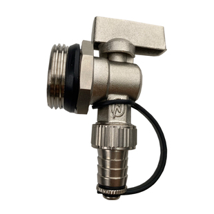 地暖分水器放水阀加厚暖气片排气阀清洗排污阀专用铜芯排水堵头