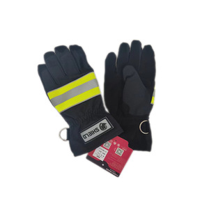 热视际超薄消防比武灭火手套防切割手套比赛专用灭火轻便灵活贴手