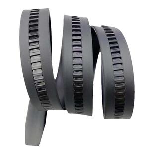 潮侨全牙齿卡槽自动扣皮带男无头无扣头牛津牛筋长腰带不带头老人