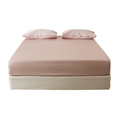 全棉贡缎床单床笠纯棉防滑床垫罩