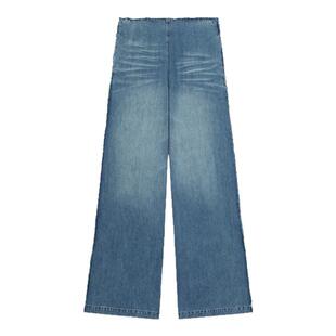 IT GROUNDZERO女装阔腿喇叭牛仔裤新款时髦气场拖地长裤903000