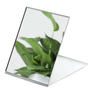 化妆镜小镜子女折叠便携随身梳妆镜学生宿舍桌面台式翻盖男士超薄