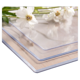 pvc软玻璃桌布透明磨砂桌垫防水防油茶几垫无味不缩餐桌垫圆桌布