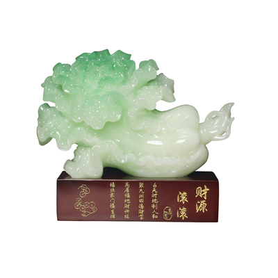 财源滚滚白菜摆件乔迁礼物
