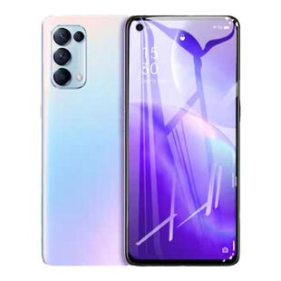 适用opporeno5钢化膜5玻璃钻石膜五高清手机膜op抗蓝光护眼OPP防摔防指纹5防爆OPPORENNO5全屏覆盖无白边黑边