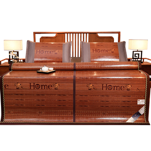 凉席竹席2026新款家用双面冬夏两用草席学生宿舍单人夏季折叠席子