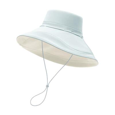 蕉内防晒渔夫帽女士大帽檐双面戴
