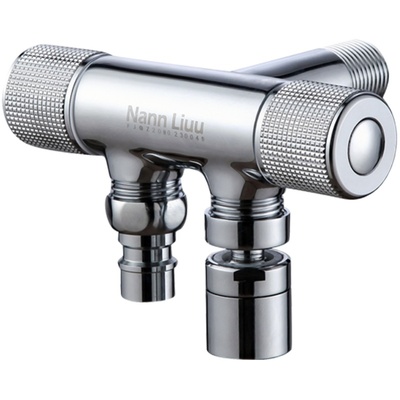 全铜四六分洗衣机龙头喷枪多功能