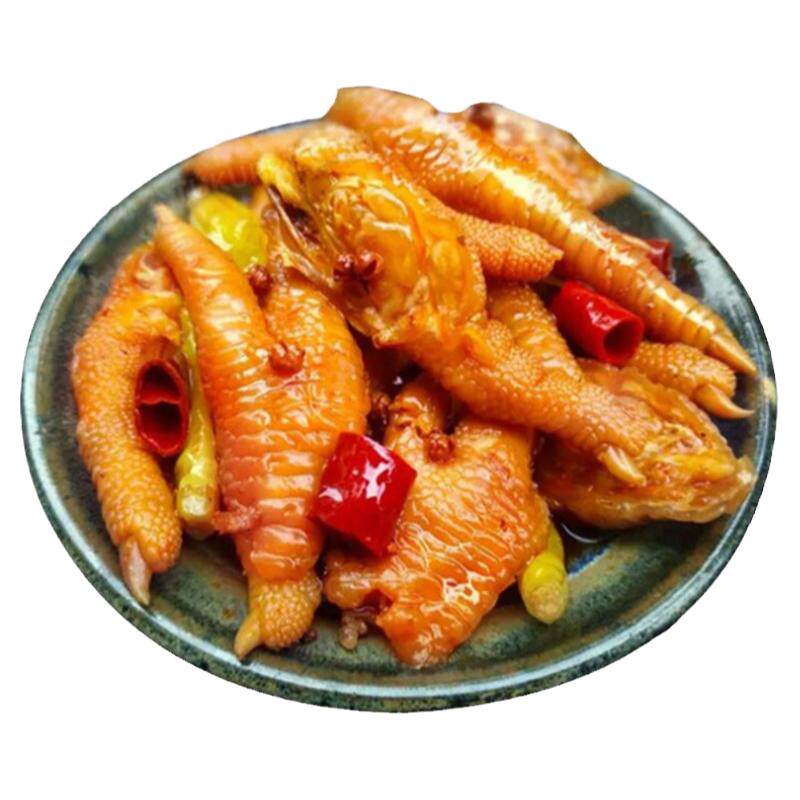 湖北私房菜五香卤猪蹄手卤凤爪酱肘子卤鸡爪真空装拍2份顺丰包邮