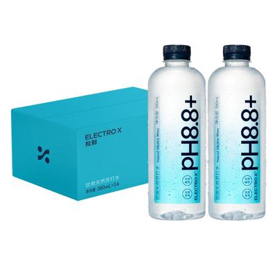 pH8.8天然碱性苏打水380mL便携装