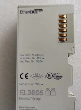 议价全新倍福模块EL6695 EL6692 EL6652 EL6631进口通讯模块议价