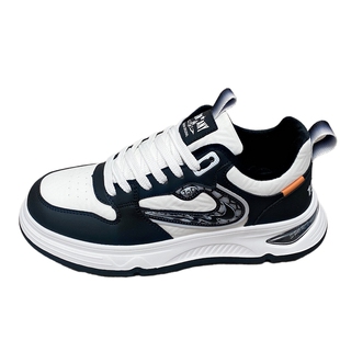 男鞋2025秋冬新款百搭板鞋防水加绒厚底增高休闲鞋潮流轻便小白鞋