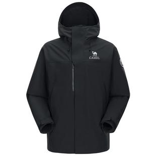 【鹅绒版】骆驼王者凯甲ICON鹅绒羽绒服冲锋衣男女新款三合一外套