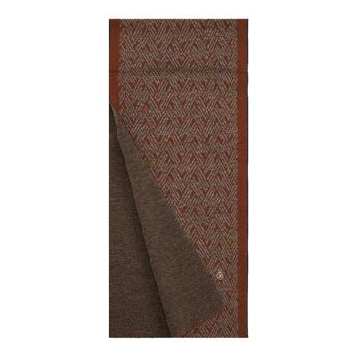 万事利秋冬新款48支绵羊毛围巾节日送礼保暖披肩围脖-流影斑斓