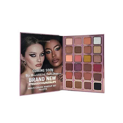 一本画全妆~多功能眼影书多色系腮红修容高光一体综合盘2025新款