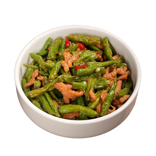 粮农星厨豆角肉丝预制菜料理包180g外卖商用速食盖浇饭加热即食