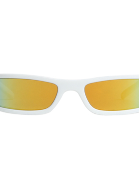 渐变色酷炫窄边个性墨镜