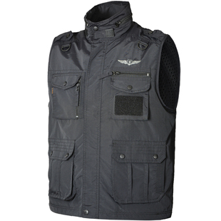 726军迷摄影马甲男款户外休闲多口袋连帽外套钓鱼 机能风背心