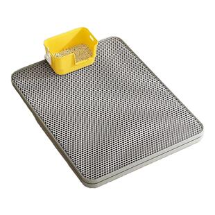 猫砂垫大号防外溅垫子宠物地垫双层过滤可洗控砂猫厕所猫砂盆用品