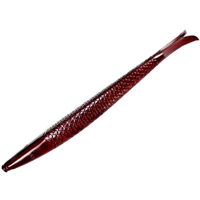 一条游在墙上的鱼实木龙鱼护墙角