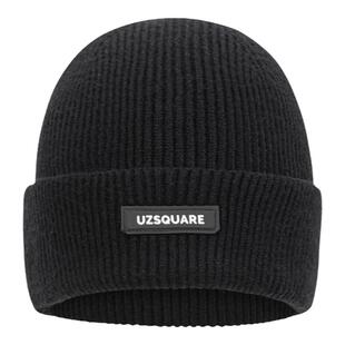 UZSQUARE 未限 高弹包芯纱 滑雪冷帽休闲冷帽针织帽 男女同款