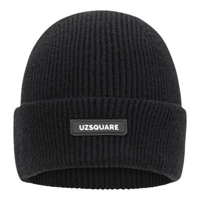 UZSQUARE 未限 高弹包芯纱 滑雪冷帽休闲冷帽针织帽 男女同款