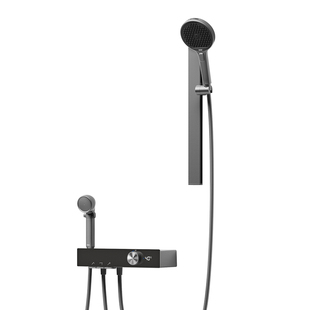 kiiid亲子数显增压净水除氯无顶喷简易沐淋浴花洒套装家用全铜