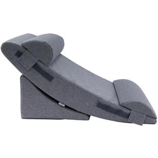 老人靠背半躺护理体位垫胃食管反流胆汁斜坡床垫防反酸枕头三角枕