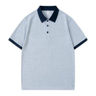 冰丝餐饮工作服POLO衫定制夏季翻领短袖火锅奶茶咖啡店服务员工装