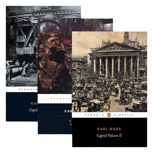 英文原版 Capital 1-3 资本论1-3册套装 卡尔马克思 Karl Marx 经济学 Penguin Classics企鹅经典 英文版 进口英语原版书籍