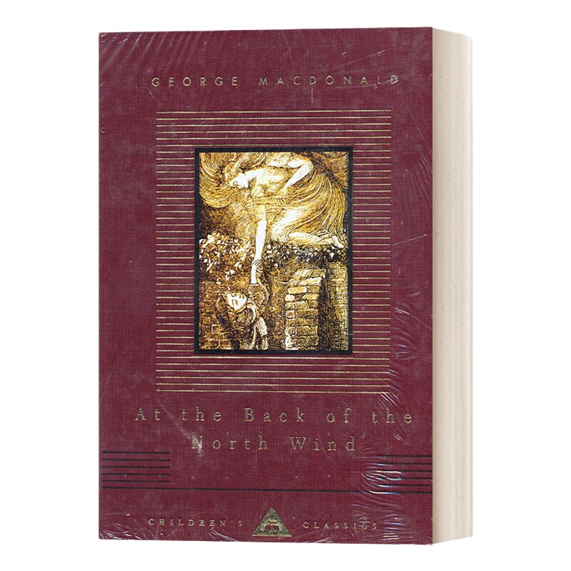 英文原版 At The Back Of The North Wind 北风的背后 乔治·麦克唐纳 Everyman精装版 英文版 进口英语原版书籍