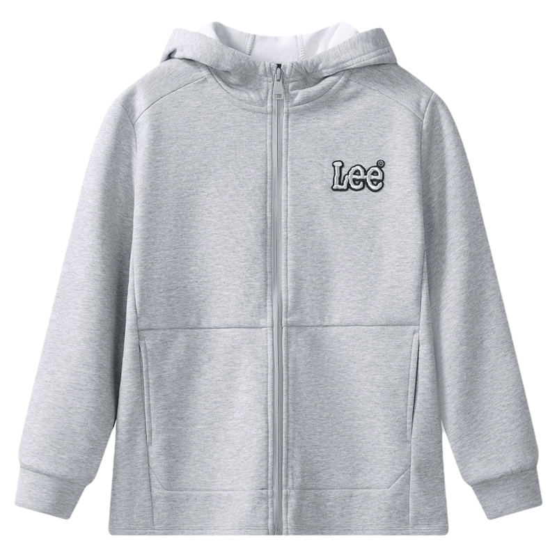 Leekids秋冬连帽加绒外套