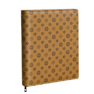 证件收纳包家用皮面活页a4收纳册证件票据机票收纳册房产证保护套