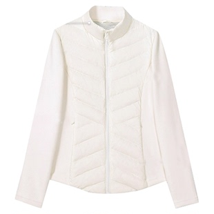 轻薄羽绒服内胆女款冬季2026新款羽绒修身排骨短款外套内搭白色穿