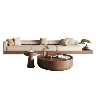 定制地台沙发垫海绵垫高密度加厚加硬实木沙发坐垫靠背一体垫定做