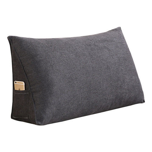 蔓越家 北欧沙发靠垫长条抱枕大靠背榻榻米办公室护腰靠枕可拆洗