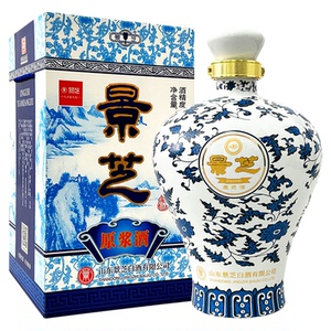 景芝1500ml青花原浆62度高度白酒