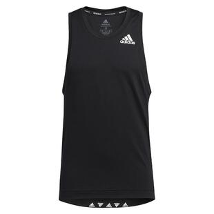 阿迪达斯Adidas男子背心 夏季运动透气跑步训练套头无袖T恤JI8174