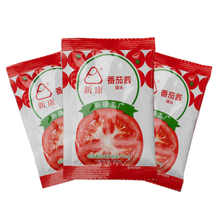 新疆特产新康番茄酱小包装家用番茄膏小袋西红柿酱烧菜煲汤面酱