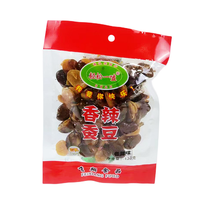 轻松一嗑兰花豆香辣蚕豆