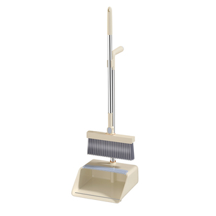 利临扫把簸箕套装家用2025加大加厚垃圾铲撮箕头发扫帚扫地折叠