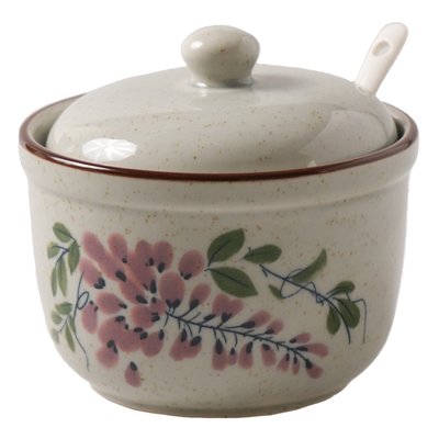 舍里怀旧水墨风调料盒辣椒罐子