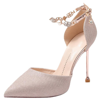 时尚百搭高跟凉鞋女夏季外穿