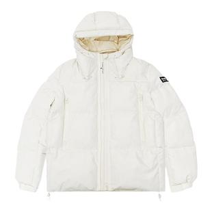 SLAMBLE秋冬季新款连帽背带棉服保暖男纯色宽松休闲棉衣外套加厚