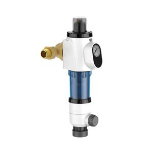 倍世康前置过滤器万向控稳压自动反冲洗大流量不锈钢滤网中央净水