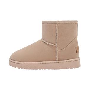 回力雪地靴女加绒加厚2026冬季新款保暖女士厚底短靴东北外穿棉鞋