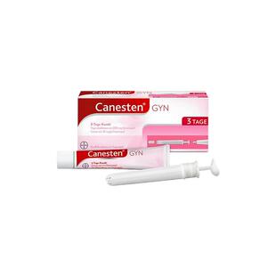 欧洲直邮德国药房Canesten拜耳凯妮汀阴道炎克霉唑药片+乳霜3天装