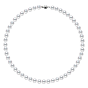 GiO珠宝 吉尔德西子淡水珍珠项链女925银珠串颈链送女友锁骨链